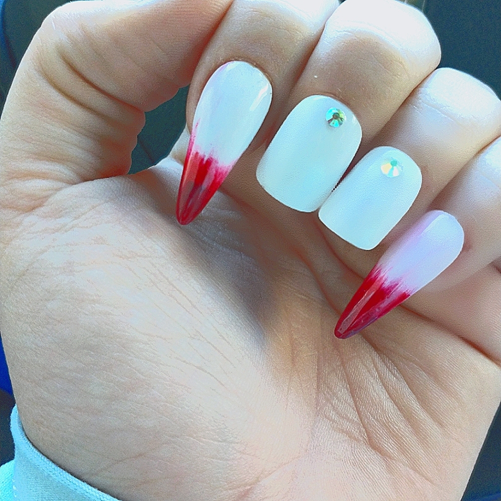 Press on nails vampire 🦇 Halloween set